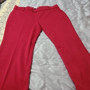 Kasper Women's Bold Red Trousers